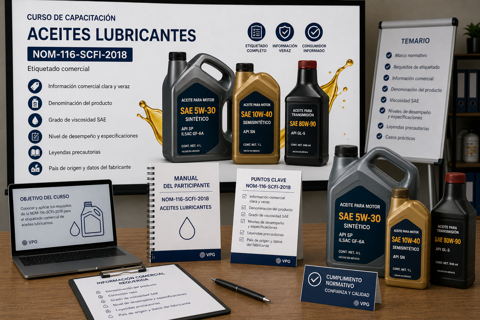 NOM-116-SCFI-2018 (Aceites Lubricantes)