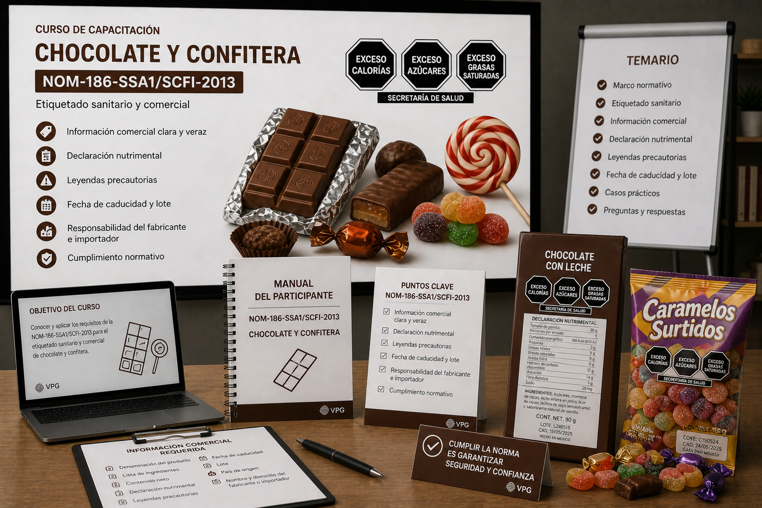 NOM-186-SSA1/SCFI-2013 (Chocolate y Confitera)